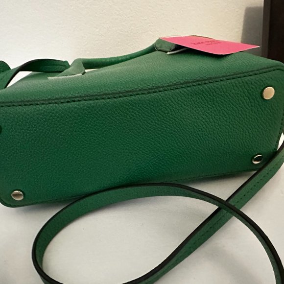 Kate Spade Green purse Margaux mini satchel - Picture 9 of 9